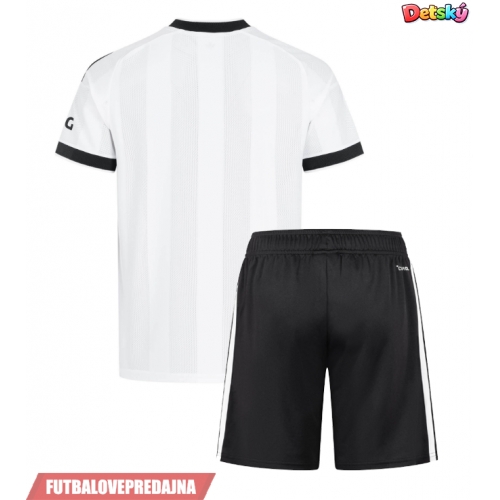 Lacne Dětský Futbalové dres Eintracht Frankfurt 2026-27 Krátky Rukáv - Preč (+ trenírky)